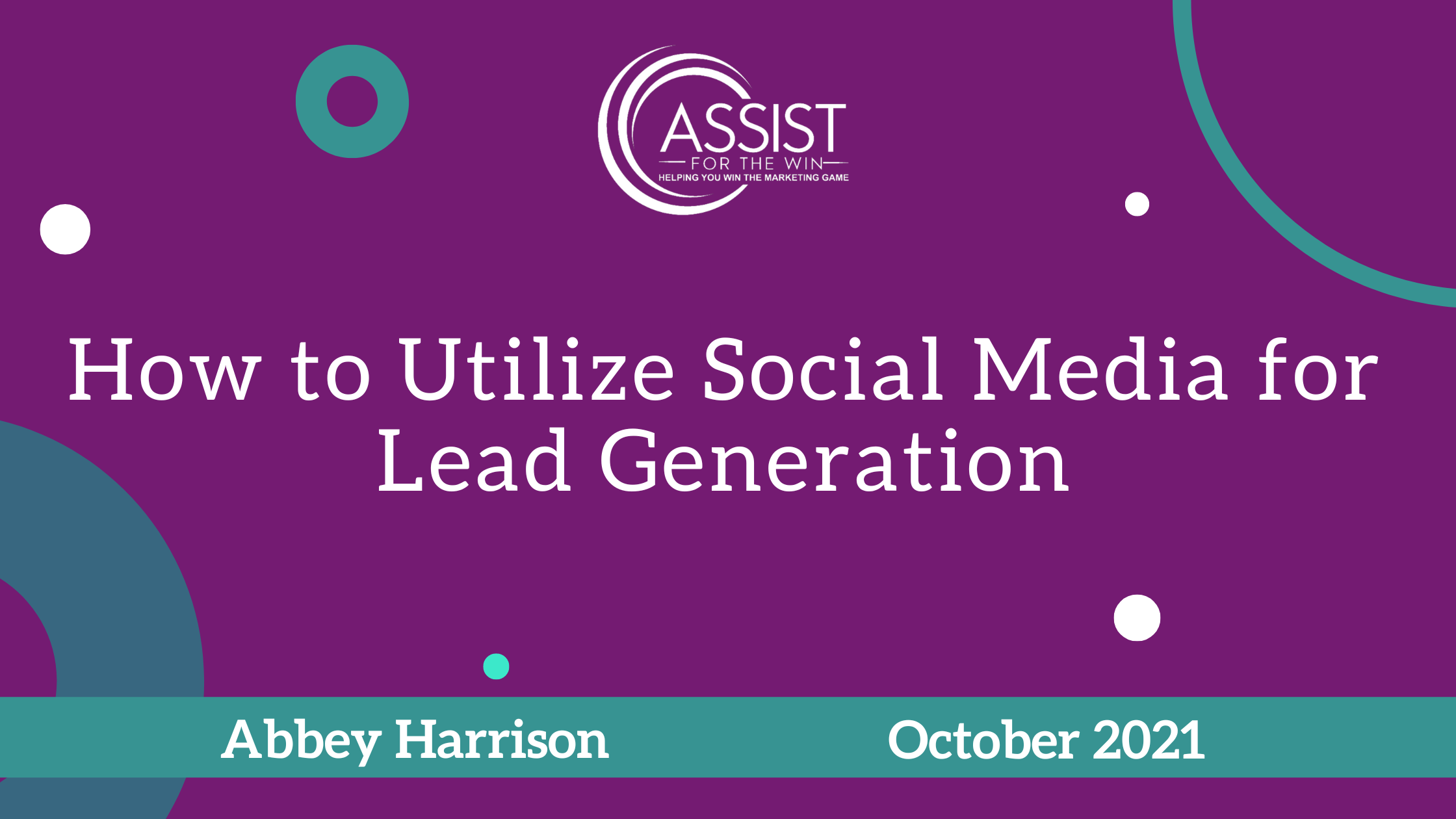 How to Utilize Social Media for Lead Generation